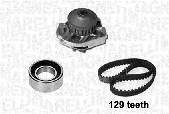 MAGNETI MARELLI 341404820001: Distributieriem set + waterpomp
