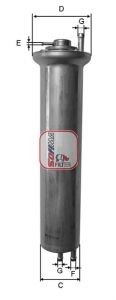 SOFIMA S 1924 B: Bränslefilter