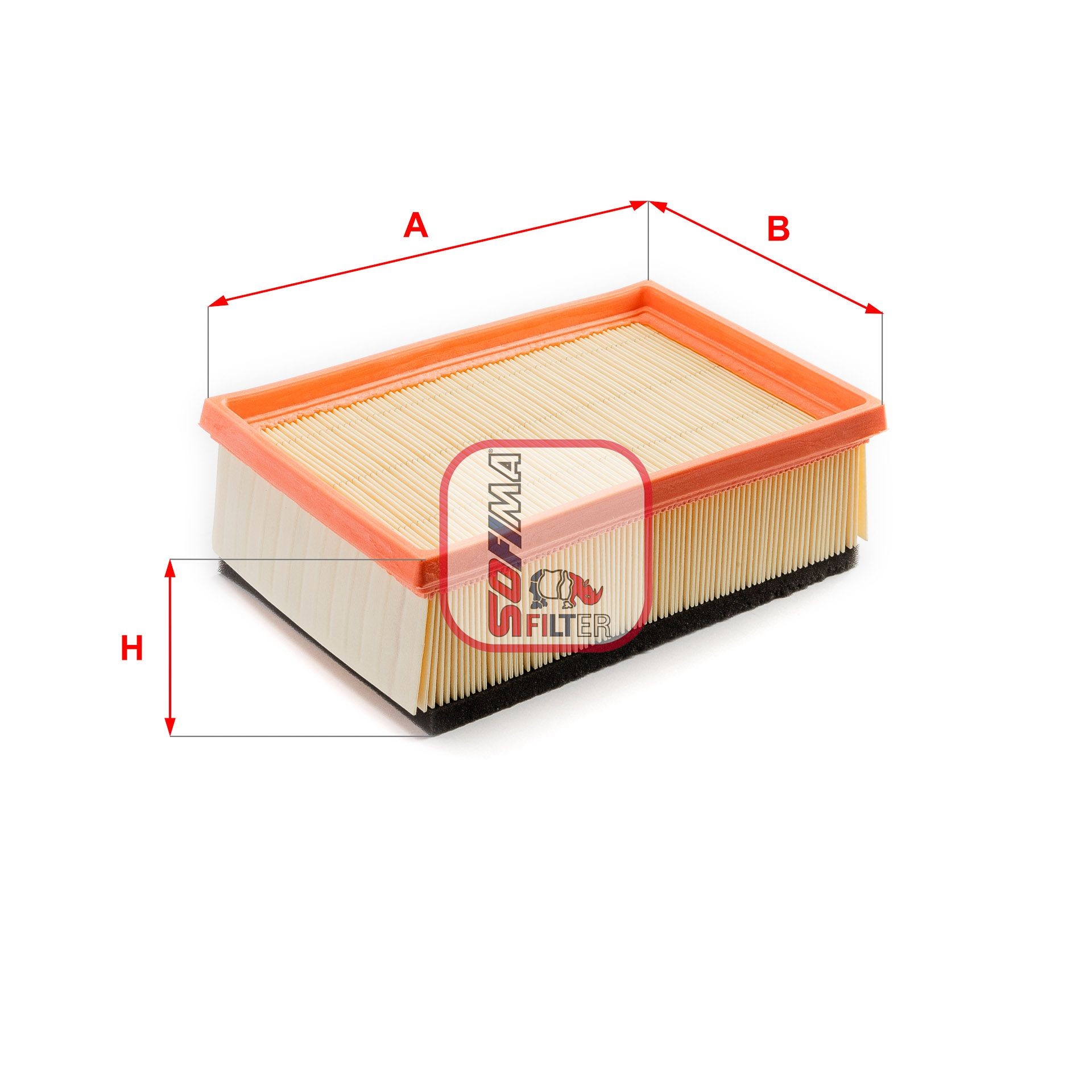 SOFIMA S 3272 A: Luchtfilter
