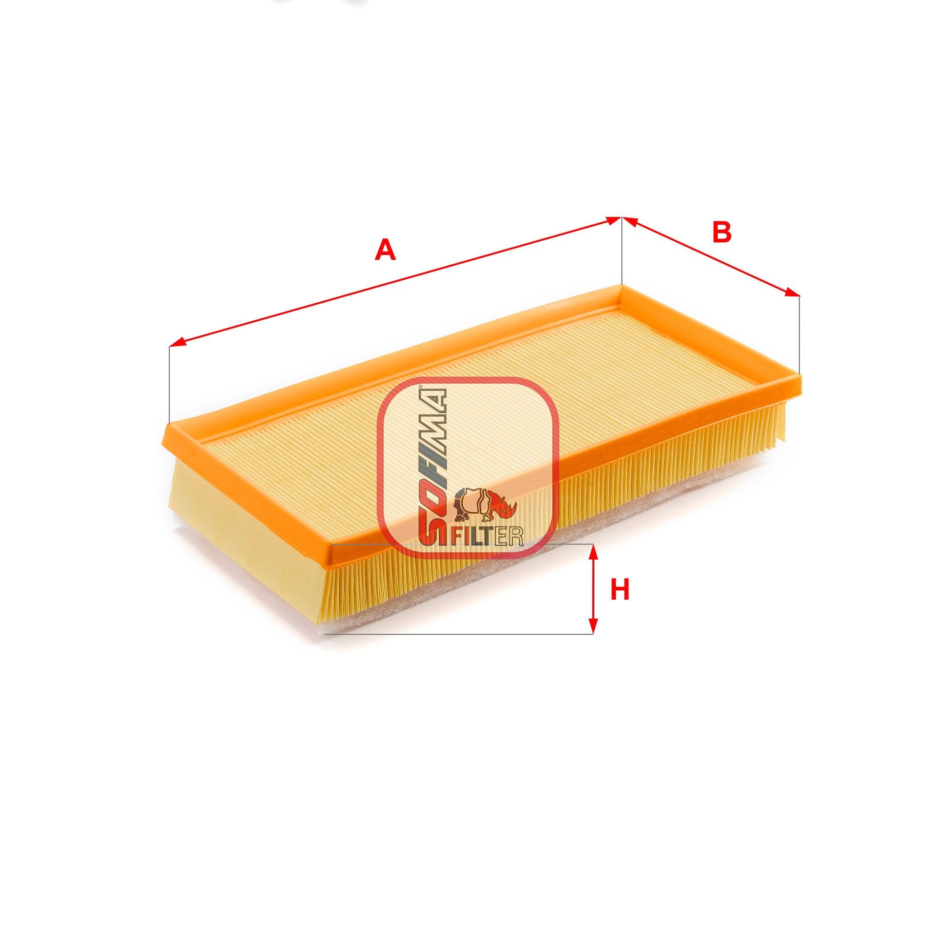SOFIMA S 3470 A: Luchtfilter