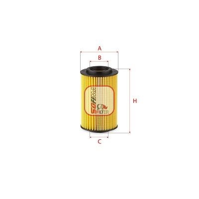 SOFIMA S 5054 PE: Oliefilter