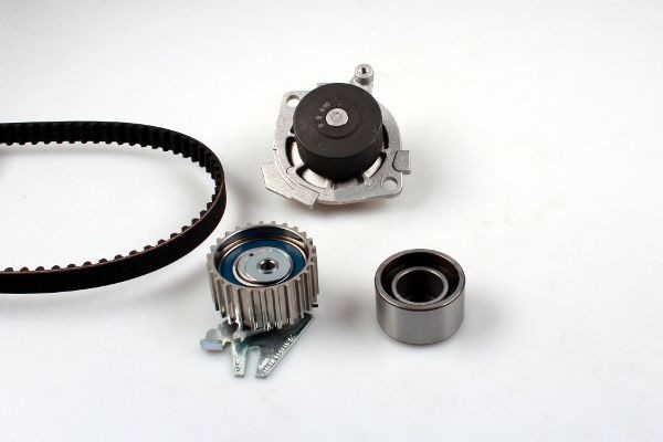 HEPU PK10451: Bomba de agua + kit de correa de distribución Núm. dientes: 168, Ancho: 24mm