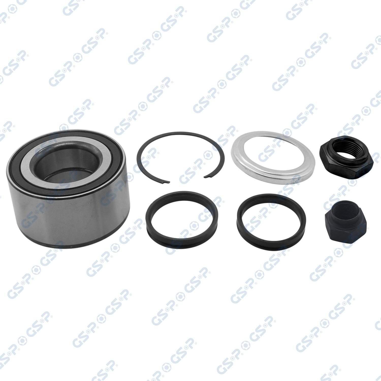GSP GK1410: Kit de roulement de roue Essieu avant gauche, Essieu avant droit, avec accessoires