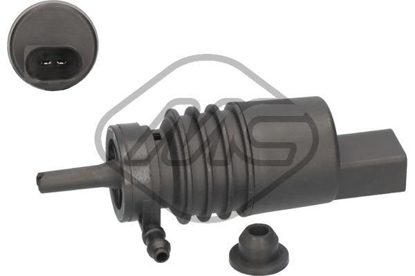 Metalcaucho 02062: Pompa de apa, spalare parbriz 12V, pentru sistem de curatare parbriz