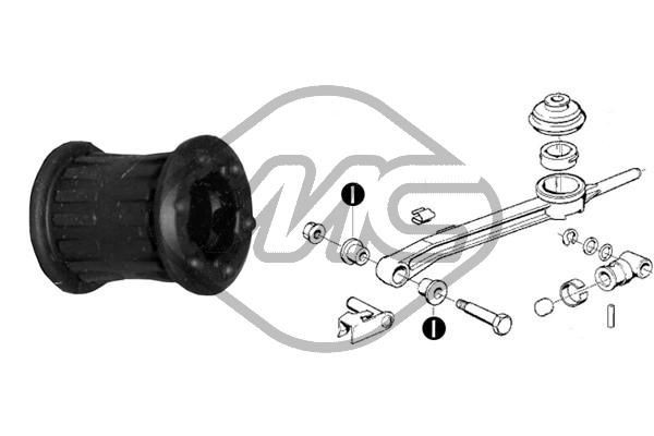 Metalcaucho 05791 Buchse, Schaltstange