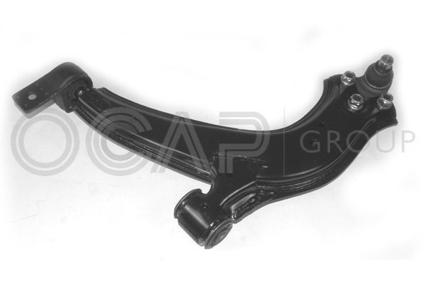 OCAP 0791460: Tukivarsi Etuakseli, vasen, Alla, Teräslevy, Alapallo-/pallonivelellä, Kumilaakerilla