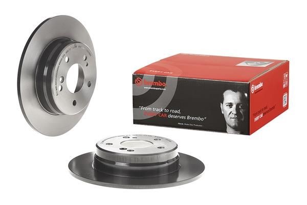 A.B.S. 08.5178.31: Bromsskiva BREMBO COATED DISC LINE Ø: 278mm, full, Grått gjutjärn, Ø: 278mm, belagd