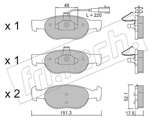 fri.tech. 081.0: Bremseklodser