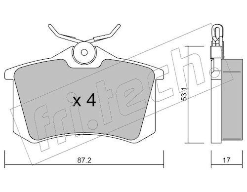 fri.tech. 102.1: Bremseklodser
