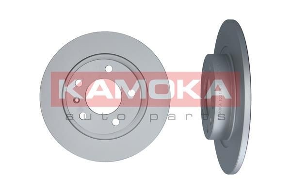 KAMOKA 103170: Remschijf Achteras, Ø: 264mm, volledig, Ø: 264mm, Gecoat