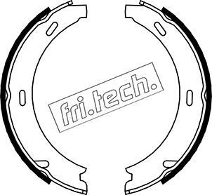 fri.tech. 1052.117: Handbremsbeläge