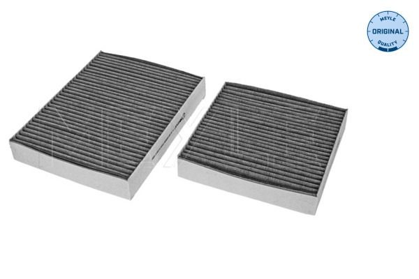 MEYLE 11-12 320 0008/S: Innenraumfilter Aktivkohlefilter, Filtereinsatz, mit geruchsabsorbierender Wirkung, ORIGINAL Quality
