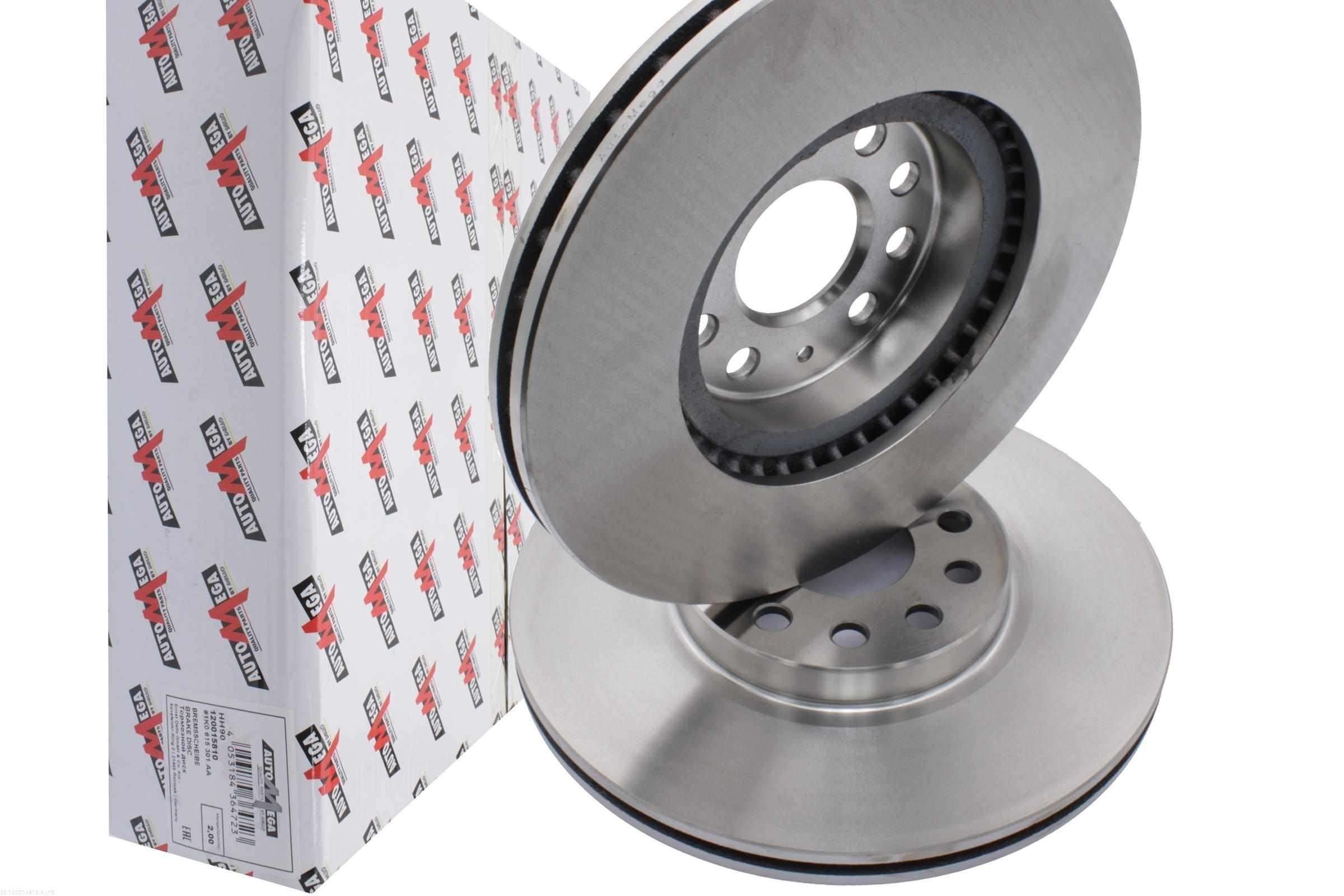 AUTOMEGA 120015810: Bromsskiva Ø: 312mm, ventilerad, Ø: 312mm