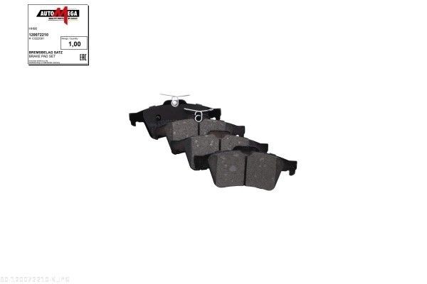 AUTOMEGA 120072210: Remblokken