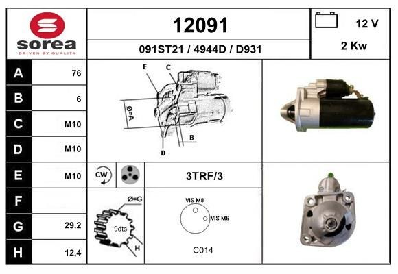 EAI 12091: Starter 2kW