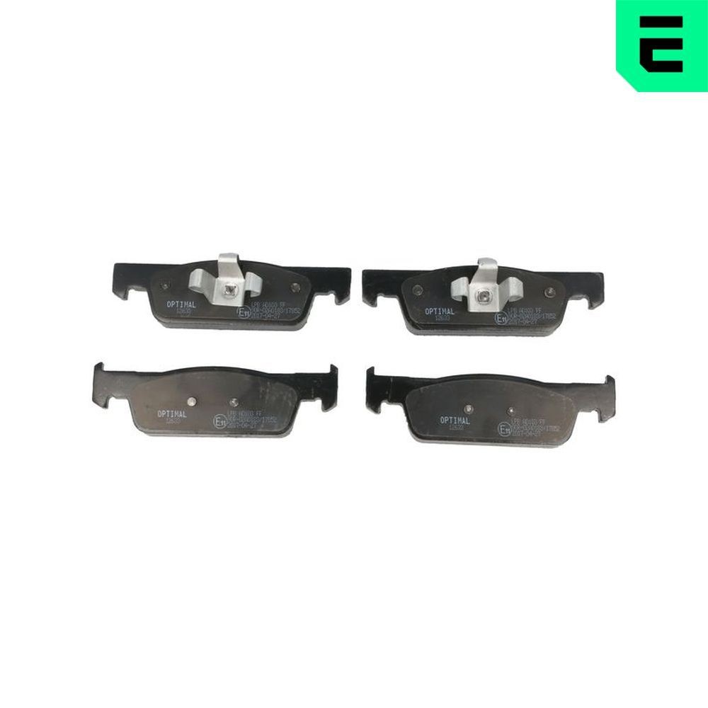 OPTIMAL 12633: Plaquettes de frein Essieu avant