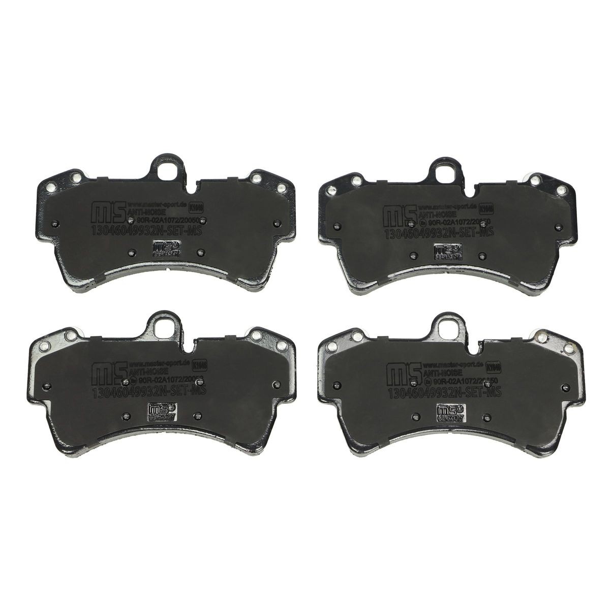 MASTER-SPORT 13046049932N-SET-MS: Bremžu kluči Premium Priekšējais tilts, ar piespiedējplāksni