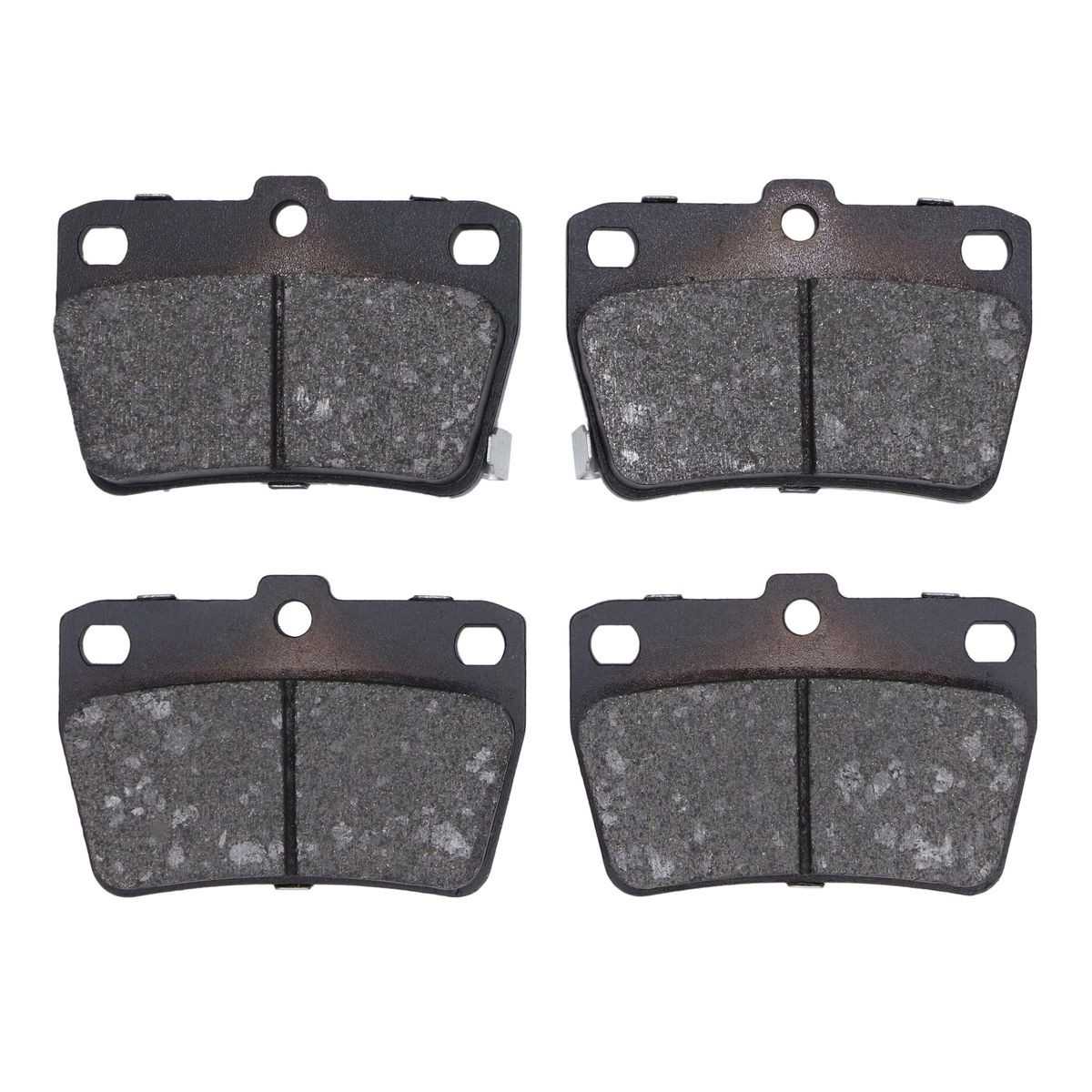 MASTER-SPORT 13046058492N-SET-MS: Bromsbelägg Premium Bakaxel, Anti-skrik-plåt