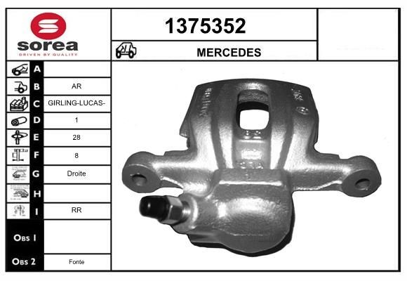 SNRA 1375352: Bremssattel