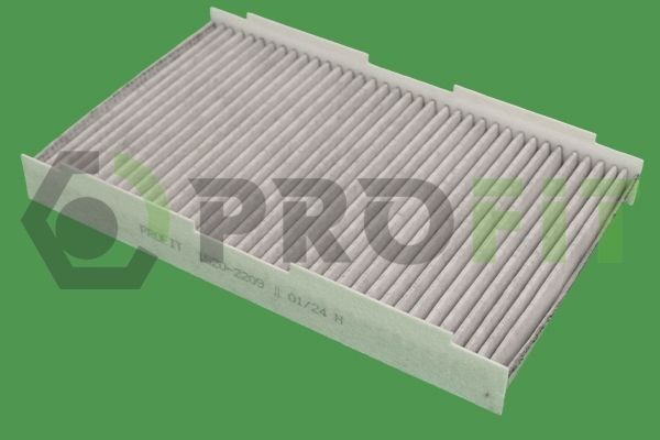 PROFIT 1520-2209: Filtrs, Salona telpas gaiss Aktivētās ogles filtrs, Filtra patrona