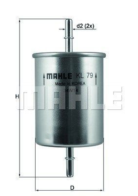 MAGNETI MARELLI 154065578130: Palivový filter