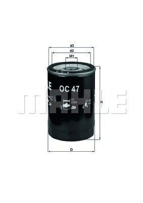 MAGNETI MARELLI 154077642143: Oliefilter