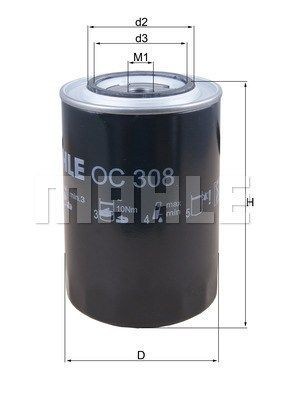MAGNETI MARELLI 154084246810: Oliefilter