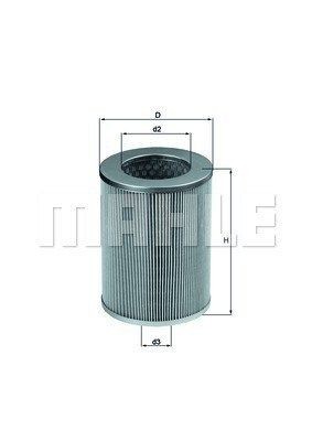 MAGNETI MARELLI 154084455380: Vzduchový filter