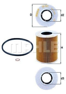 MAGNETI MARELLI 154703458480: Ölfilter