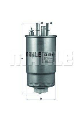 MAGNETI MARELLI 154703661560: Brændstof-filter