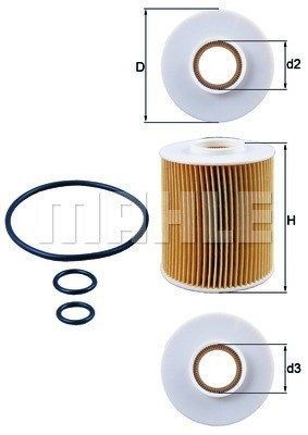 MAGNETI MARELLI 154703721130: Oliefilter