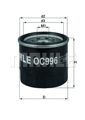 MAGNETI MARELLI 154705656800: Filtro olio