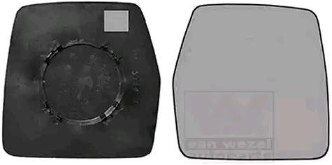 VAN WEZEL 1610834: Spoguļstikls, Ārējais atpakaļskata spogulis * HAGUS * pa labi