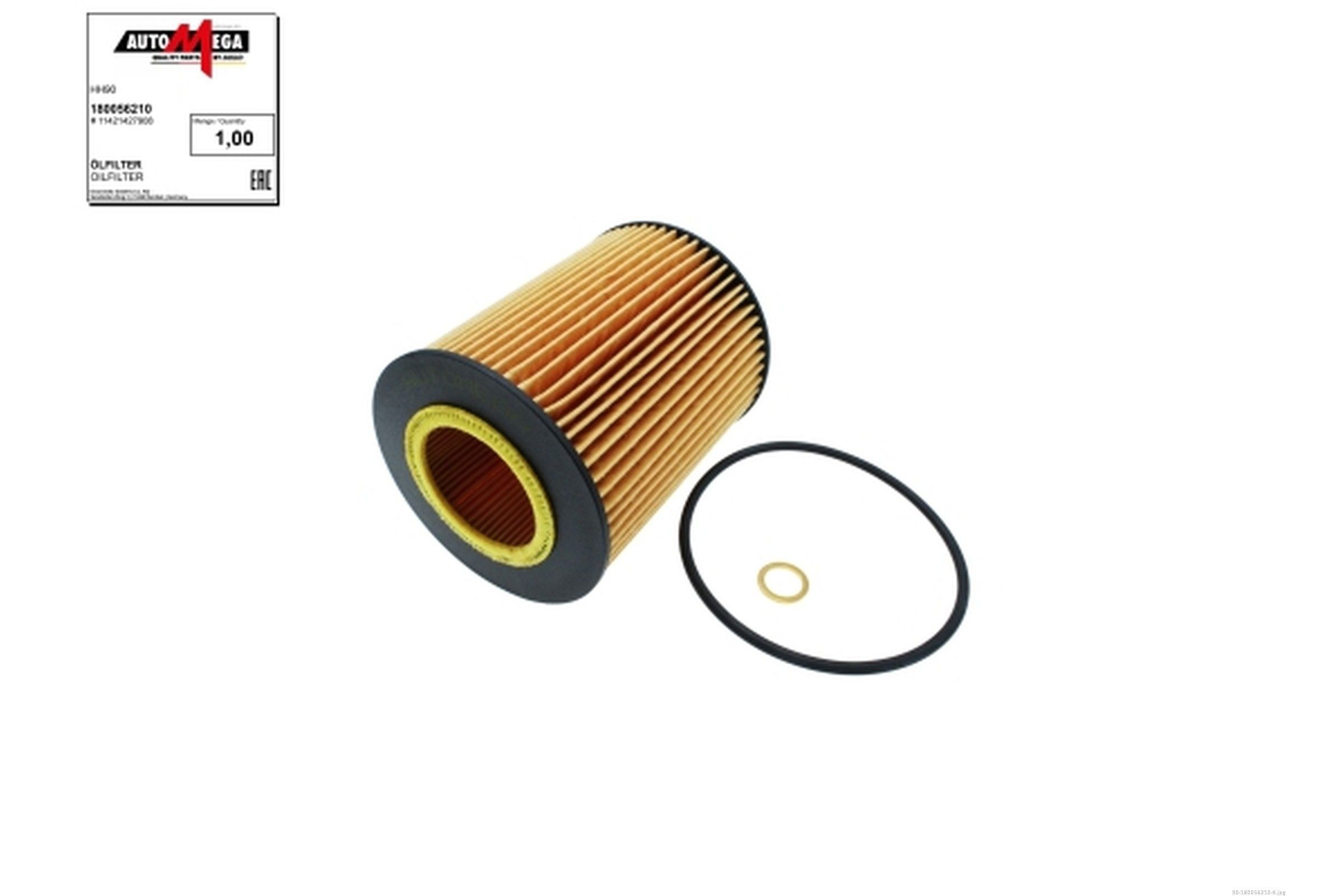 AUTOMEGA 180056210: Маслен филтър