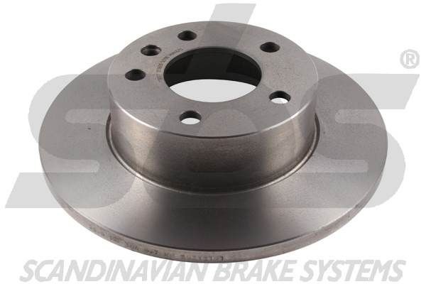 sbs 1815203609: Jarrulevy Ø: 258mm, täysi, Ø: 258mm, rasvattu