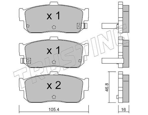 TRUSTING 200.1: Bremseklodser