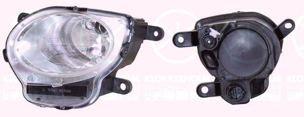 KLOKKERHOLM 20130143: Фар за дълги светлини