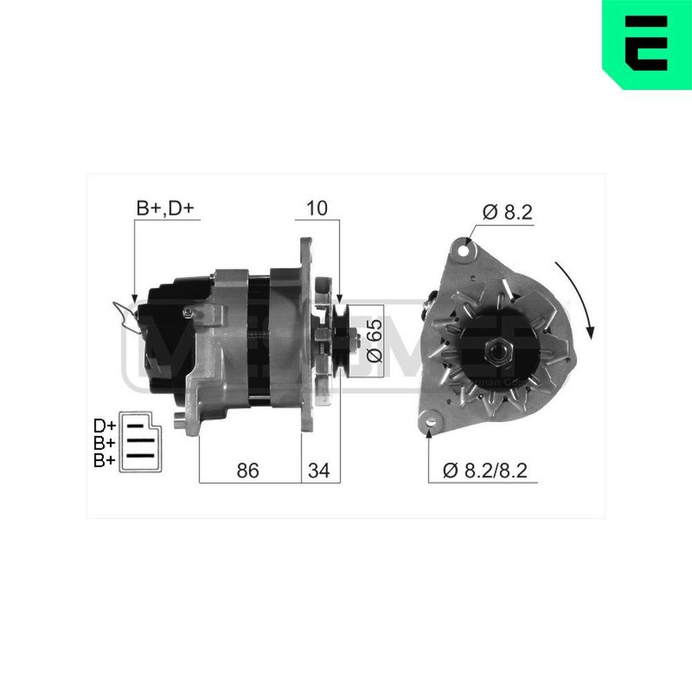 ERA 210588: Alternator 43A
