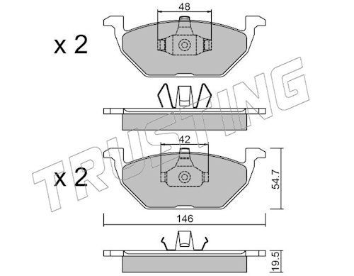 TRUSTING 220.1: Bremseklodser