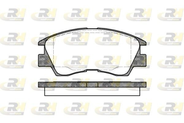 ROADHOUSE 2275.10: Bremžu kluči Priekšējais tilts, ar piederumiem, ar līmplēvi