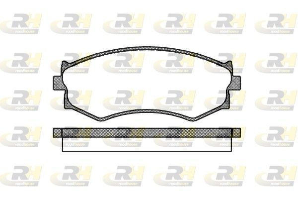 ROADHOUSE 2287.00: Bremžu kluči Priekšējais tilts