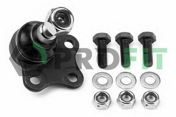 PROFIT 2301-0383: Pallonivel etuakseli molemminpuoleinen, 18mm