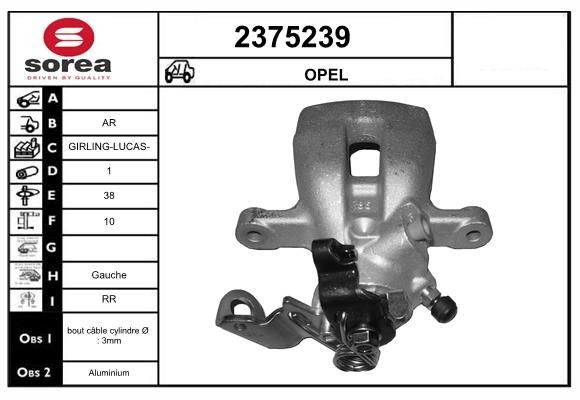 EAI 2375239: Bremssattel