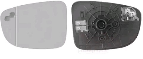 VAN WEZEL 2766837: Κρύσταλλο καθρέφτη, εξωτ. καθρέφτης * HAGUS * αριστερά