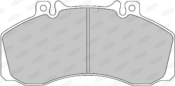 BERAL 2983522004017204: Bremseklodser