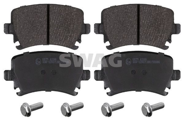 SWAG 30 91 6540: Remblokken Achteras, Met schroeven