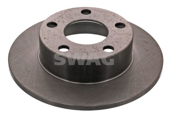 SWAG 30 94 3846: Bremseskive bagaksel, Ø: 244,7mm, fuldstændigt, Ø: 244,7mm, coatet