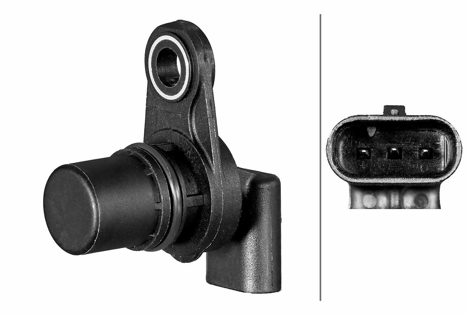 HELLA 8MK 376 714-244: Radiateur du moteur avec support, avec accessoires, avec agrafe