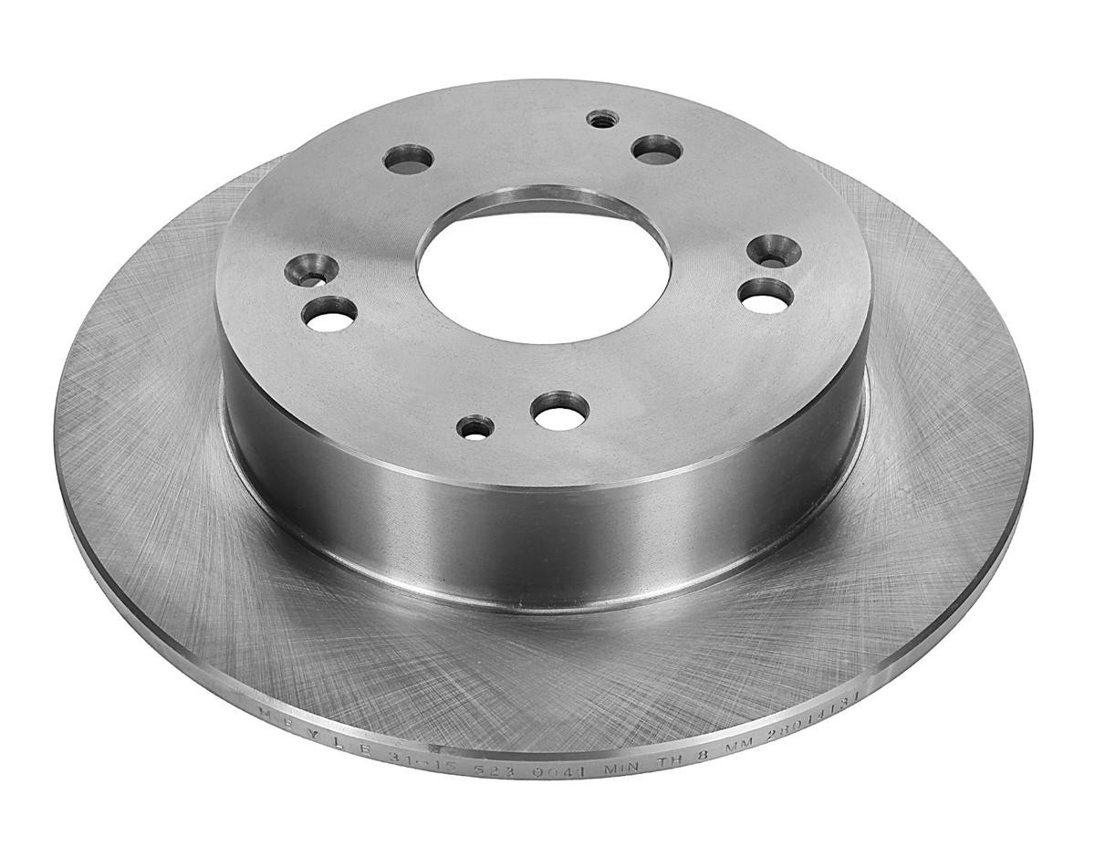 MEYLE 31-15 523 0041: Bromsskiva Bakaxel, Ø: 260mm, full, Ø: 260mm