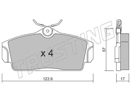 TRUSTING 314.0: Bremseklodser